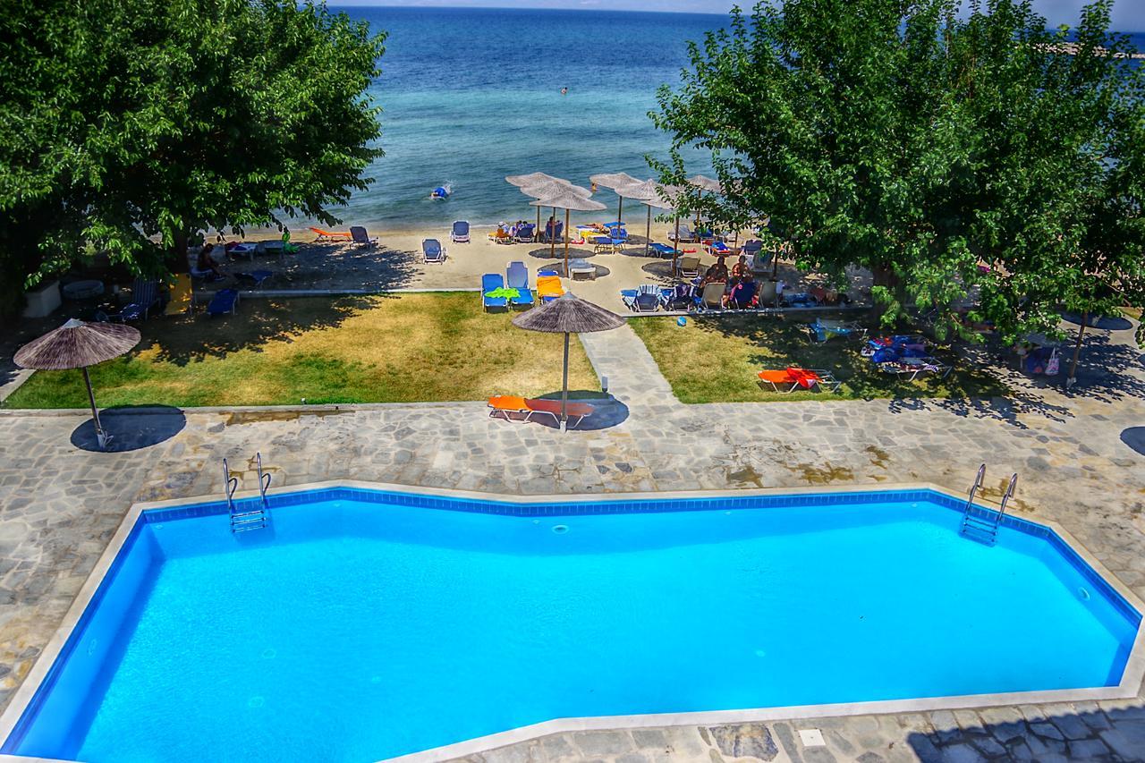 Sunrise Beach Aparthotel Skala Rachoni  Exterior photo