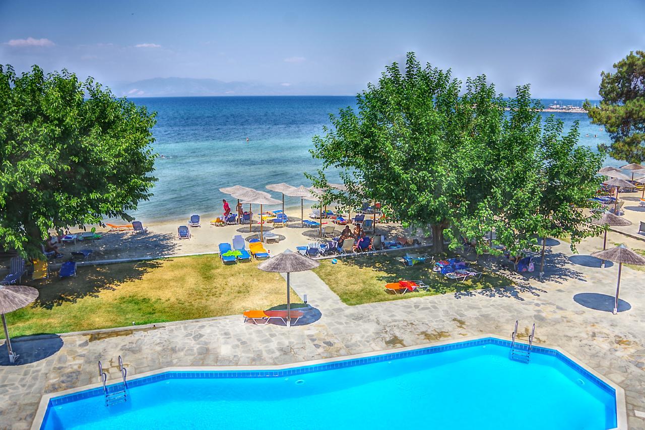 Sunrise Beach Aparthotel Skala Rachoni  Exterior photo